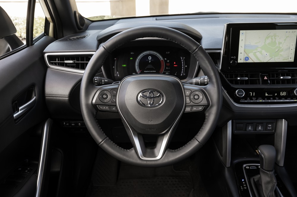 2023 Toyota Corolla Cross Hybrid XSE (Acidic Blast) driver view