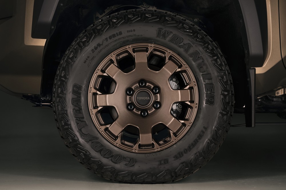 2024 Toyota Tacoma Tailhunter - Goodyear Wrangler tires