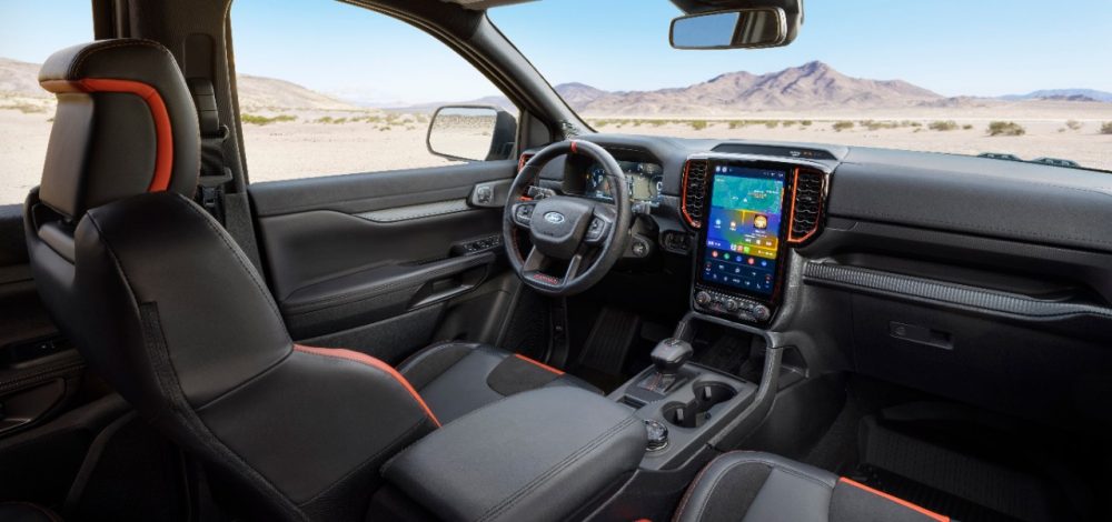 All-New 2024 Ford Ranger Raptor Interior