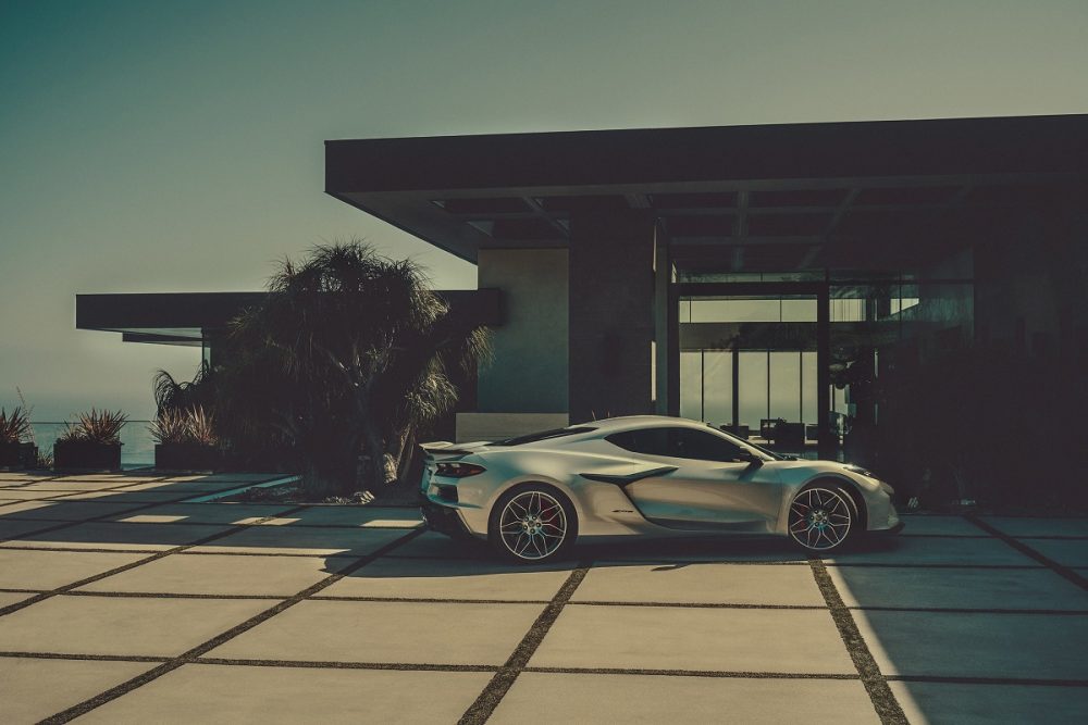 Exterior side view of the 2024 Corvette Z06