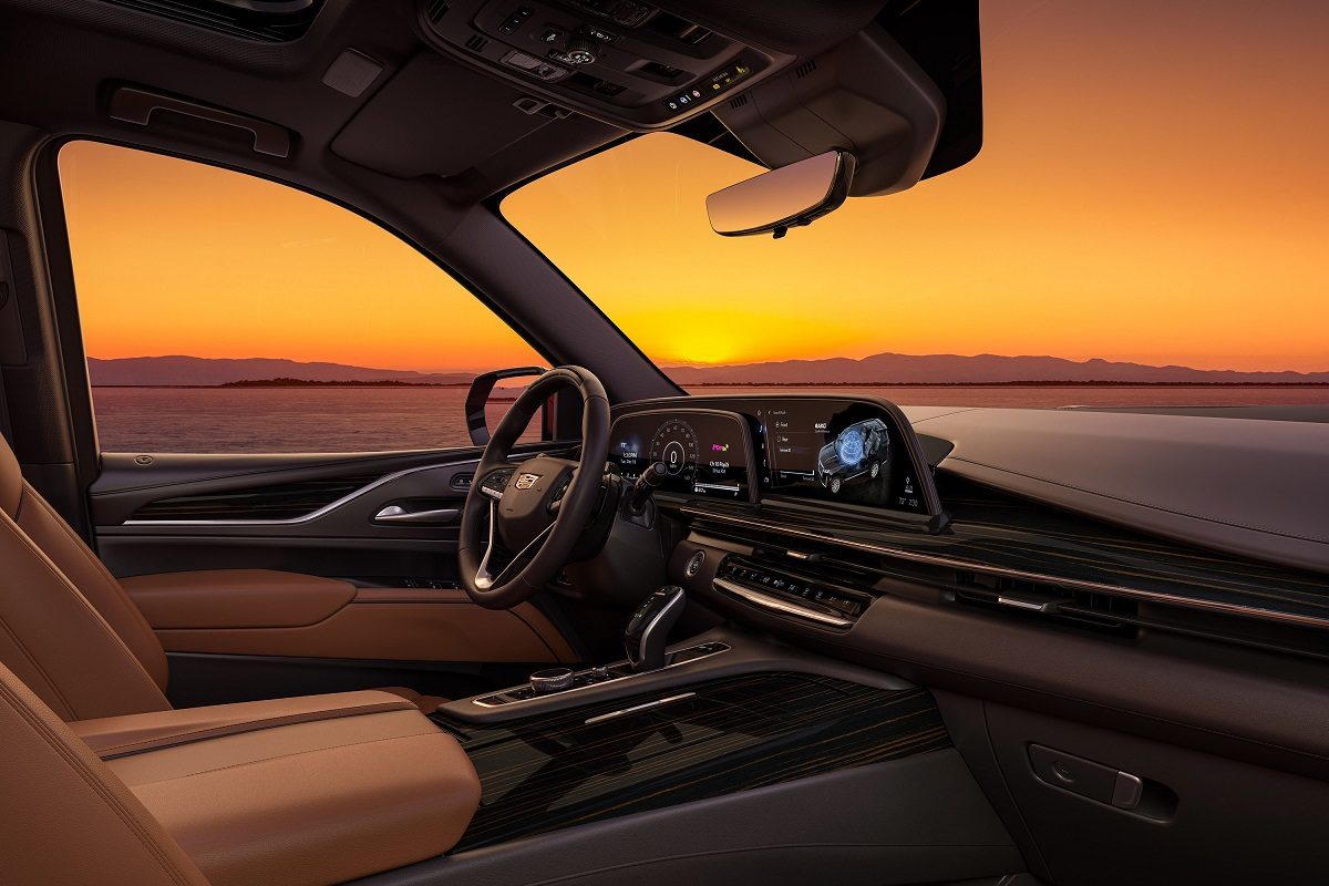 2024 Cadillac Escalade interior