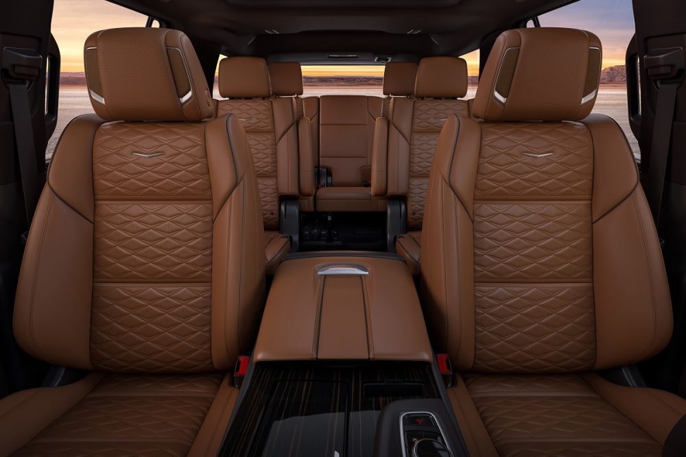 2024 Cadillac Escalade interior