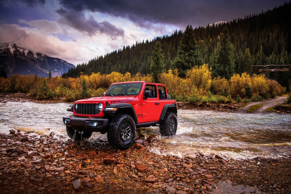 2024 Jeep Wrangler Rubicon with 35 inch tires