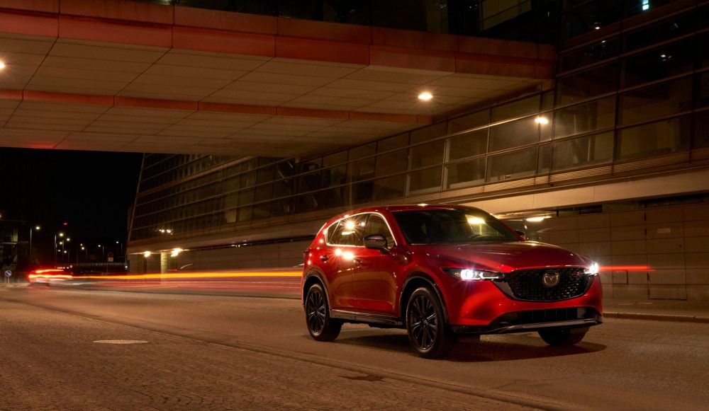 3/4 Front view of the 2024 Mazda CX-5