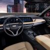 View of the front-seat area in the 2024 Cadillac XT4