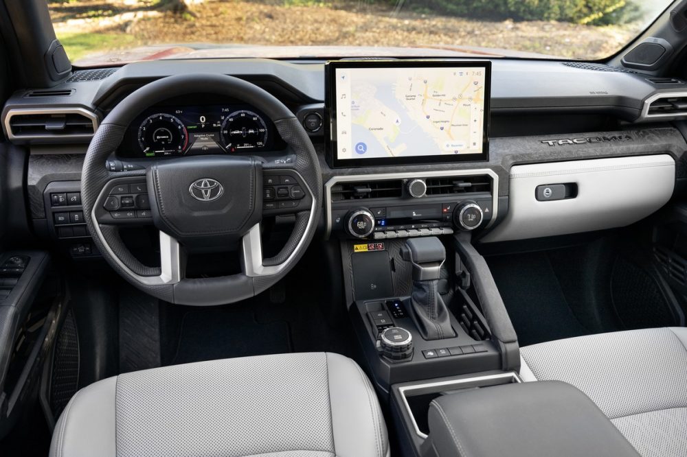 2024 Toyota Tacoma Limited Light Gray Cockpit