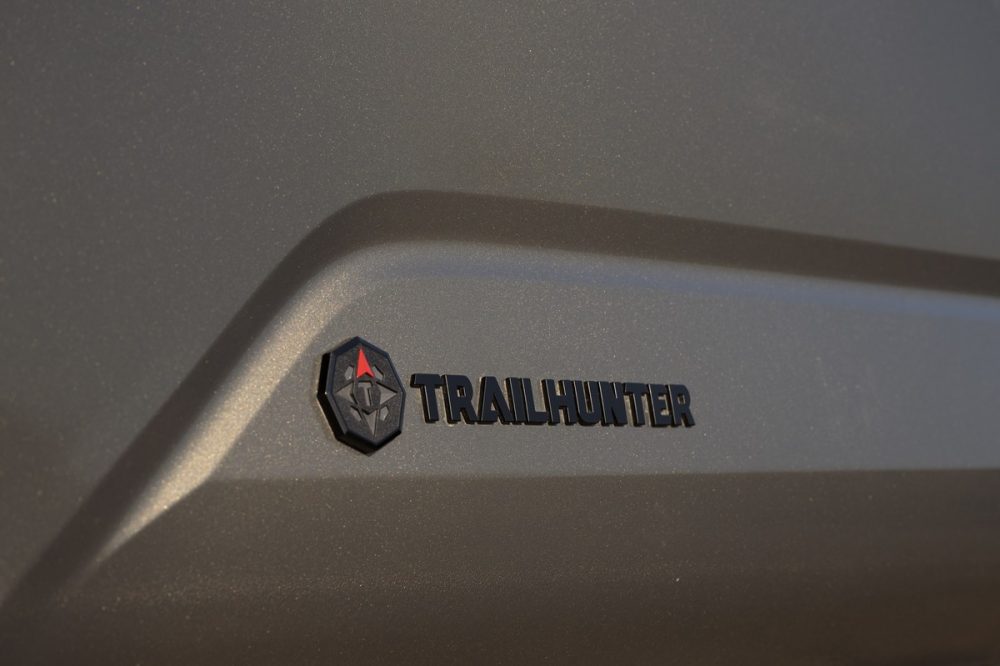 2024 Toyota Tacoma Trailhunter Bronze Oxide Badge