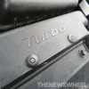 Turbocharger in car engine bay plastic cover maintenance