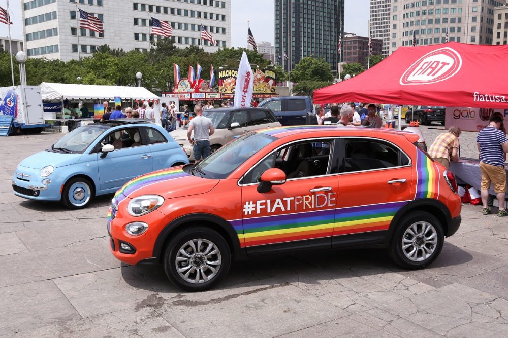 2015 Fiat 500X Pride Wrap