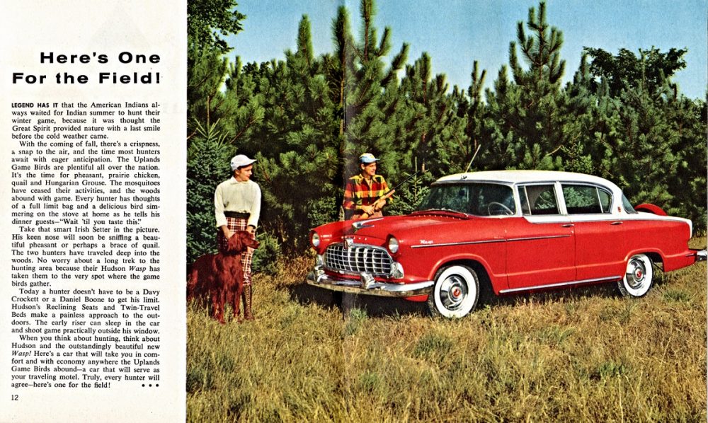 Print ad for the Hudson Wasp 4-Door Sedan