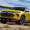 2025 Chevrolet Trailblazer with a Nitro Yellow Metallic/Summit White exterior paint color