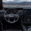 Interior view of the 2025 GMC Yukon AT4 Ultimate featuring a new 16.8-inch touchscreen