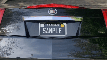 Kansas introduces new blackout license plates for drivers