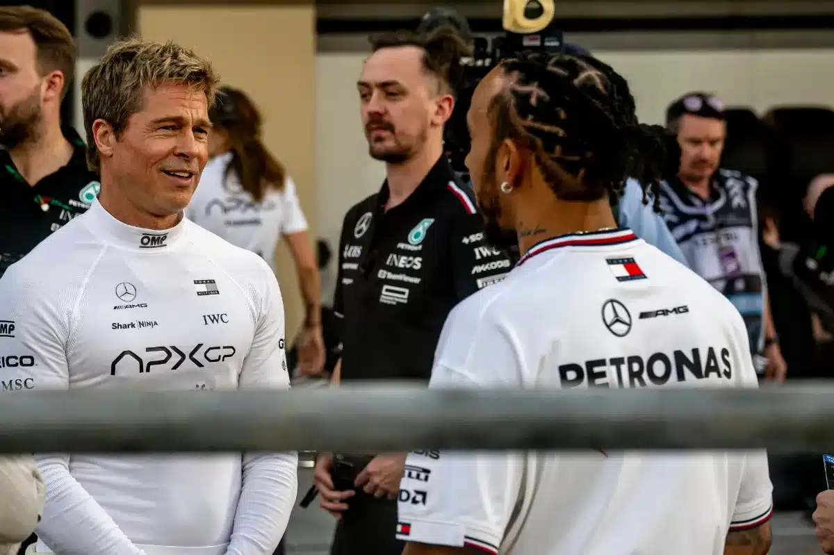 Brad Pitt's "F1" Speeds Off with Apple's Big Screen Debut