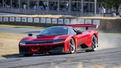 Ferrari's spectacular showcase at the2025 goodwood festival of speed