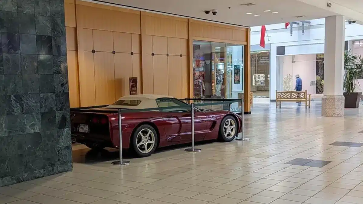 A relic in the mall: the 2003 corvette that time forgot