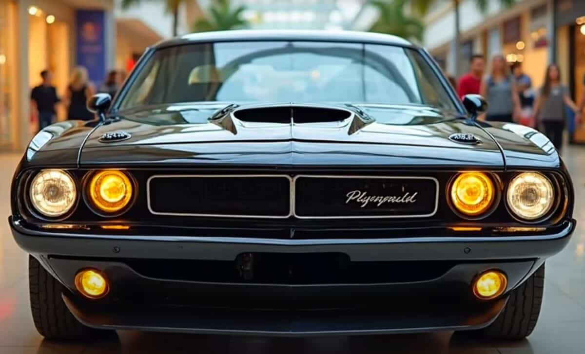 Representation of the upcoming 2026 Plymouth Barracuda