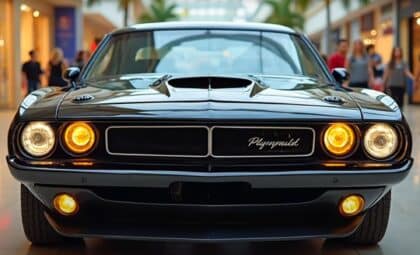 Representation of the upcoming 2026 Plymouth Barracuda