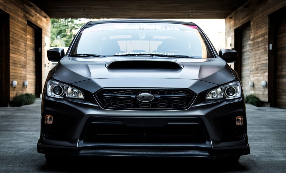 Subaru WRX detailed front shot