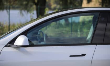 Tesla door handles