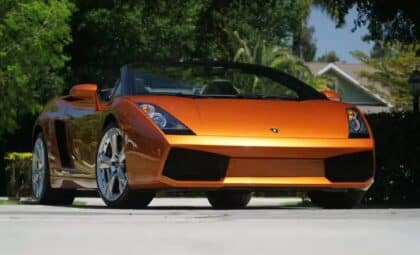 A Lamborghini Gallardo V10
