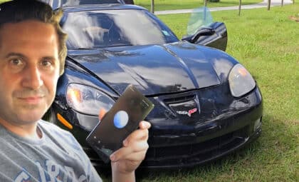 A man who repaired his Corvette Z06 using ChatGPT