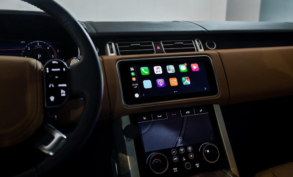 Apple CarPlay main screen menu