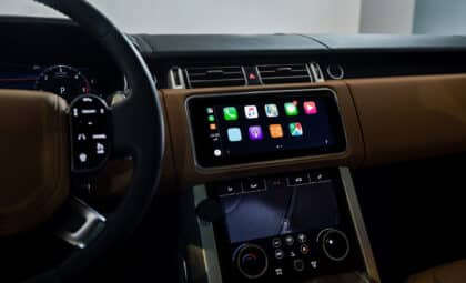 Apple CarPlay main screen menu