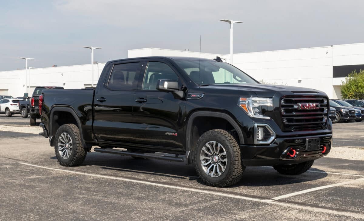 GMC pickup truck