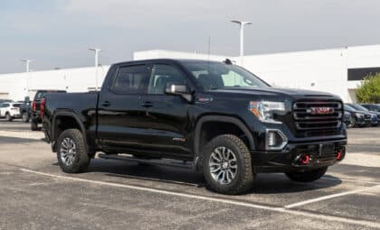 GMC pickup truck