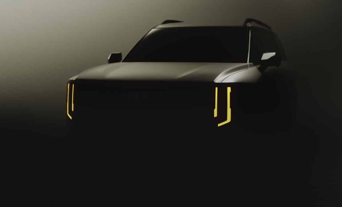 The upcoming Kia Telluride