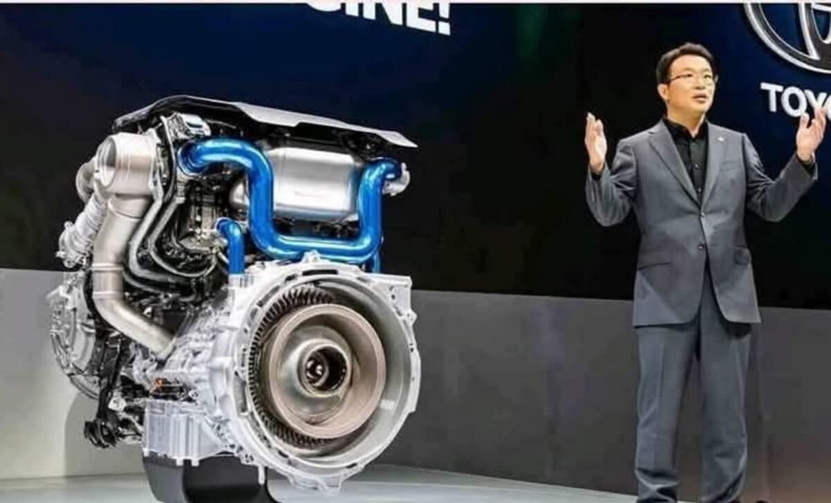 Toyota 400-Horsepower hydrogen-fuelled engine