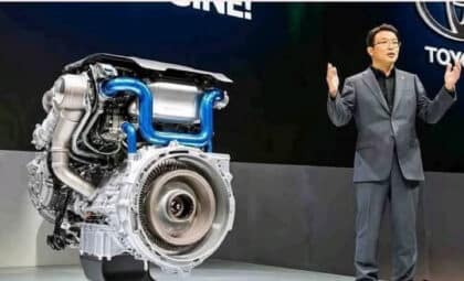 Toyota 400-Horsepower hydrogen-fuelled engine
