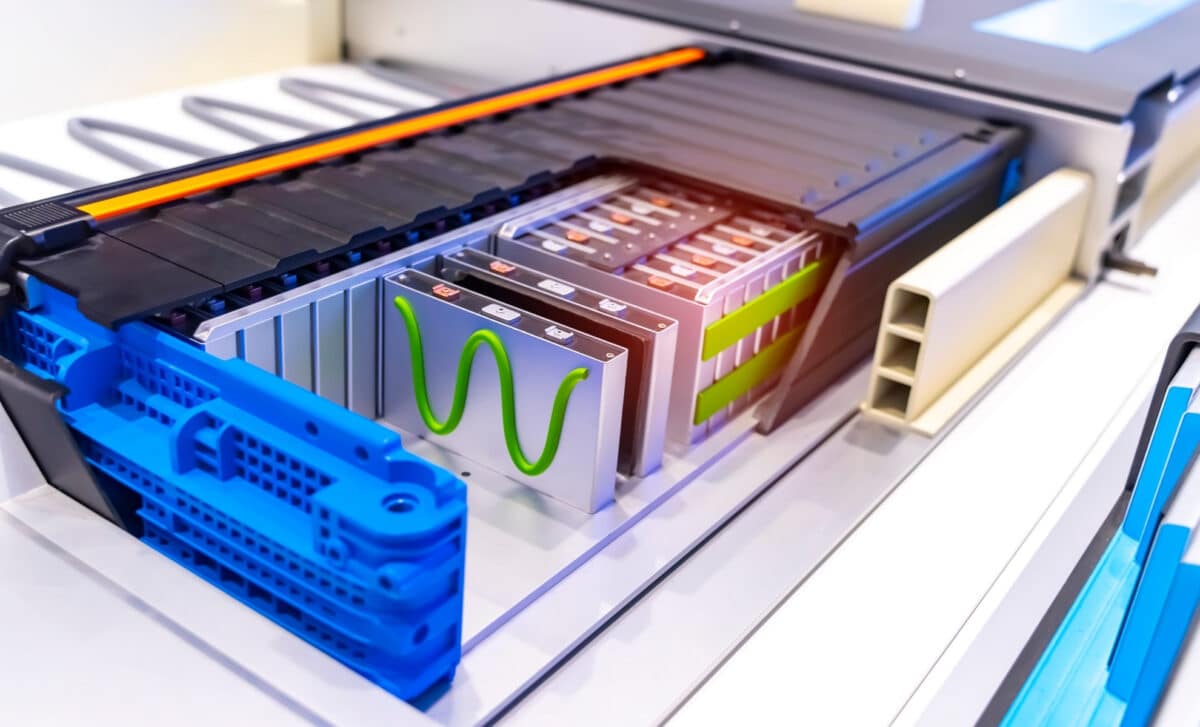 electric car lithium battery model