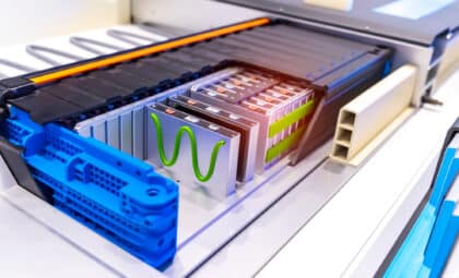 electric car lithium battery model