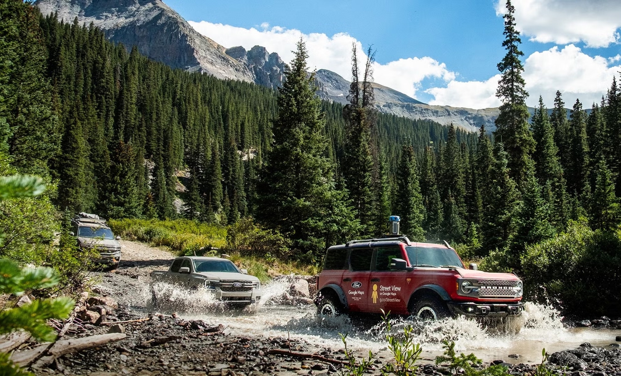 Ford Google Maps TransAmerica Trail