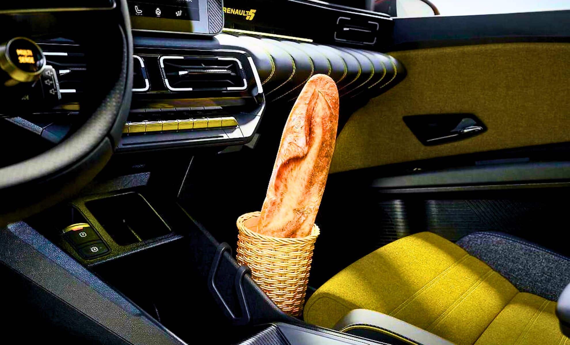 Renault’s New Baguette Holder Isn’t a Joke