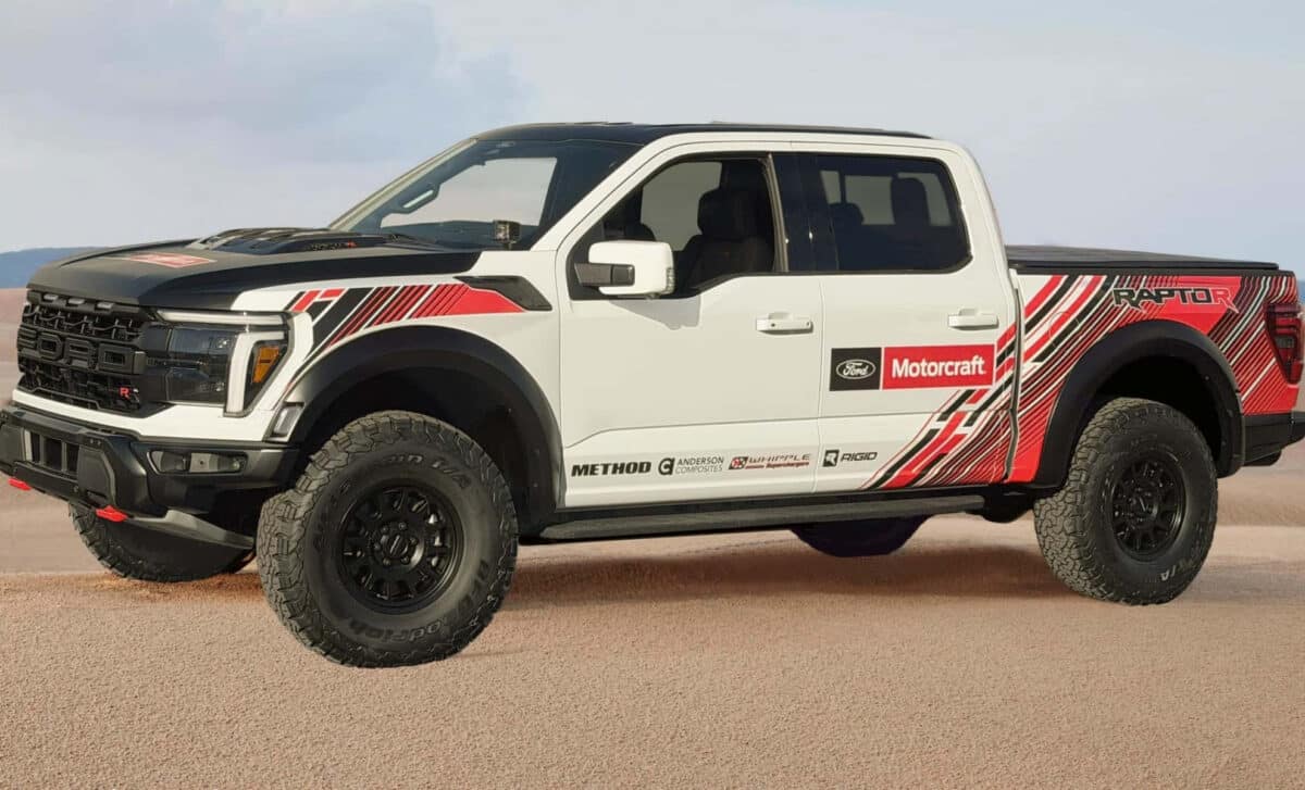 The Ford F-150 Raptor R for SEMA 2025