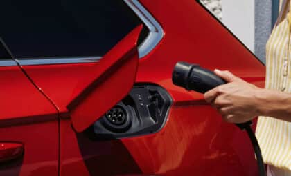 Volkswagen Touareg hybrid exterior charging