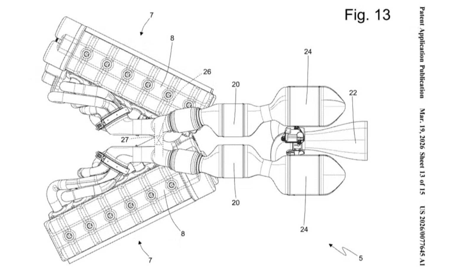 Ferrari Just Patented a Y-Shaped V12, Reinventing Inline, V, and Flat ...